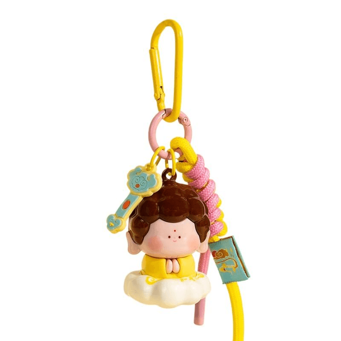 Ping An Ru Yi Tathagata Buddha PVC pendant, cultural and creative 5 * 4cm * 1 piece