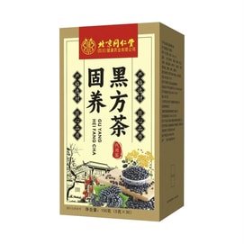 [중국 직배송] 베이징 통런탕 구양 블랙 포뮬라 차, 150g, 혈액 보충 및 모발 성장 촉진용 (5가지 블랙 헤어 영양차)