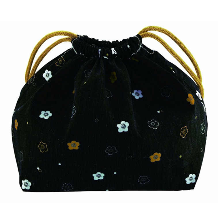 LUNTUS Double layer lunch box Black Sakura 620ml 3