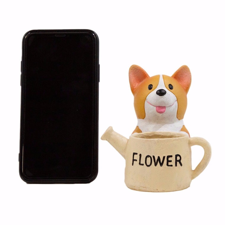 페토라마 코기 미니 화분 #물뿌리개 스타일# 4