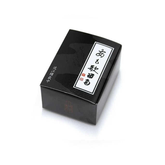 【日本直邮】 日本 叶匠寿庵 滋贺名菓 麻薯歌留多 1盒 2片入×5袋