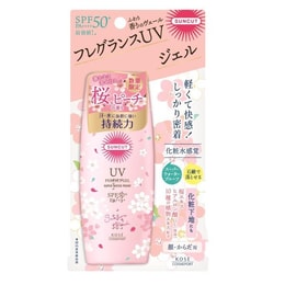 SUNCUT UV Perfect Gel Sakura & Peach SPF50 50g