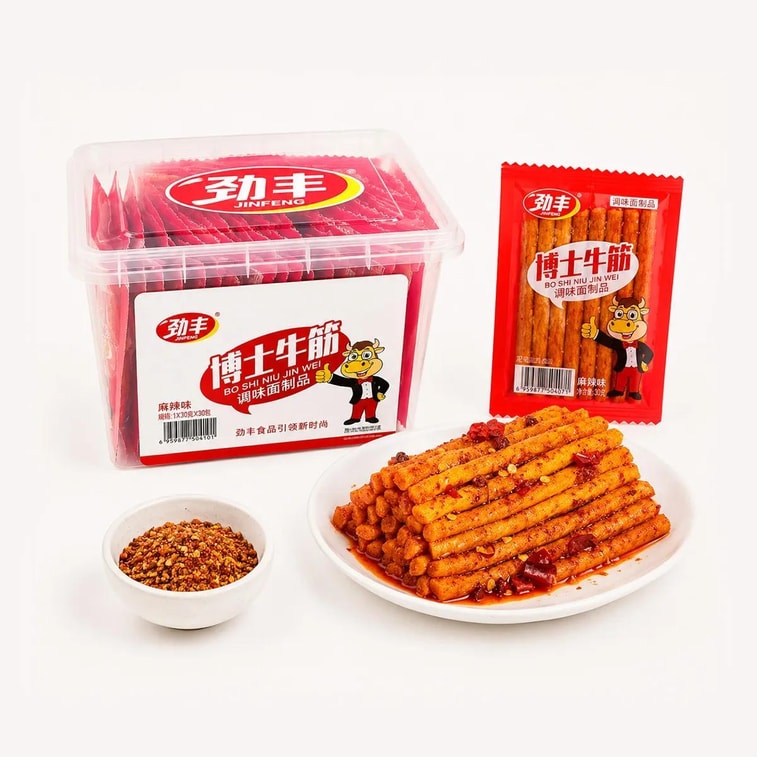 ラティアオ スパイシーグルテン スナック 麻辣味 30個入り 31.75 oz【バリューパック】 15