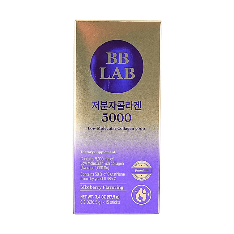 저분자 콜라겐 5000, 빠른 흡수, 탄력 강화, 15개입, 베리맛 4