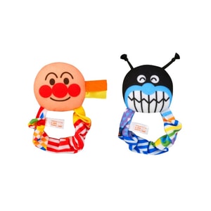 【日本直邮】BANDAI万代 面包超人安抚玩具手腕铃铛脚铃铛 适合0个月以上宝宝