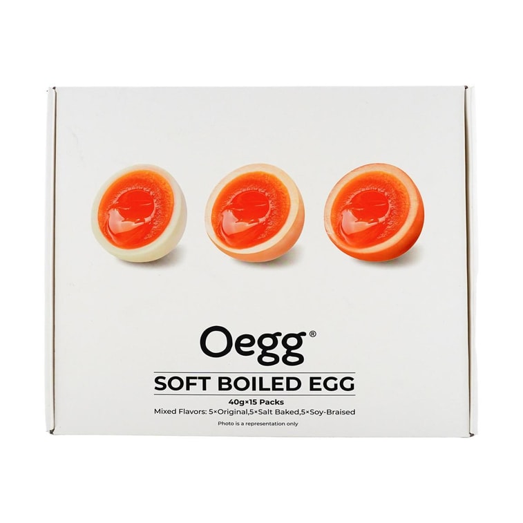 반숙 계란, 모듬맛, 15개입, 650g [오리지널 + 소금 + 간장 조림] 6