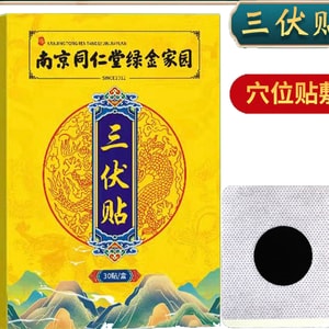 南京同仁堂  艾草 三伏贴 三九贴 穴位压力刺激贴 30贴/盒
