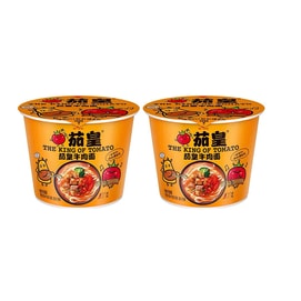 Tomato Beef Noodles Mildly Spicy 128g * 2 Cups