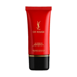 Yves Saint Laurent YSL圣罗兰 藏金防晒 藏红花焕活隔离防晒霜 全天保湿滋润亮泽 SPF50+·PA++++ 30ml 外防内养防晒老【红色新版】