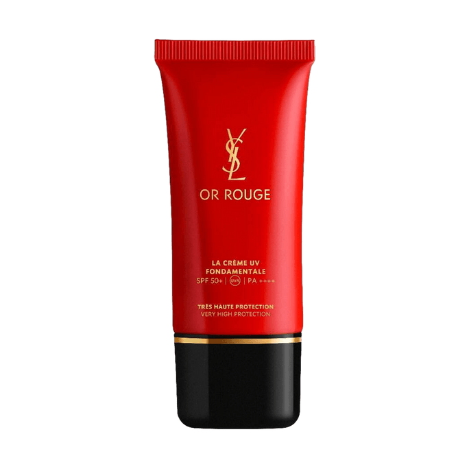 Yves Saint Laurent YSL聖羅蘭 藏金防曬 藏紅花煥活隔離防曬霜 全天保濕滋潤亮澤 SPF50+·PA++++ 30ml 外防內養 精華奢護抗老 清新高定花香麝香