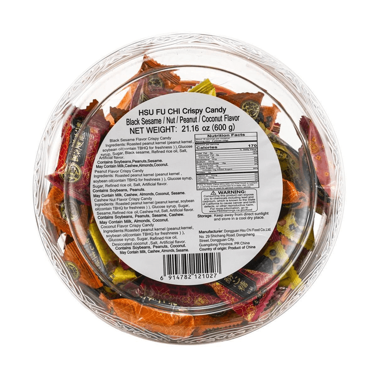 Assorted Crispy Candy Bucket 600g 13
