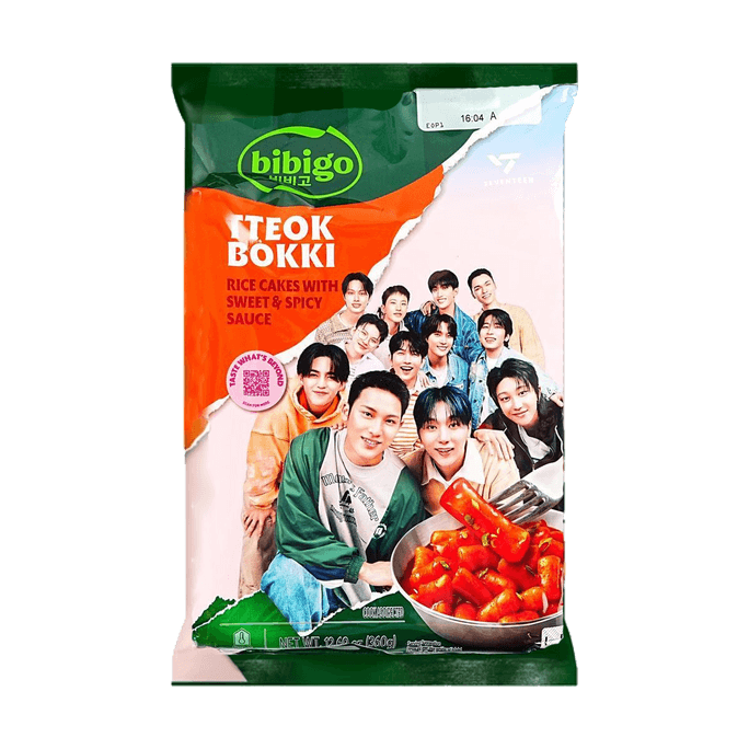 Tteokbokki - Rice Cakes, Sweet & Spicy Sauce,12.69oz【SEVENTEEN Limited Edition】【CARATs】【SVT】