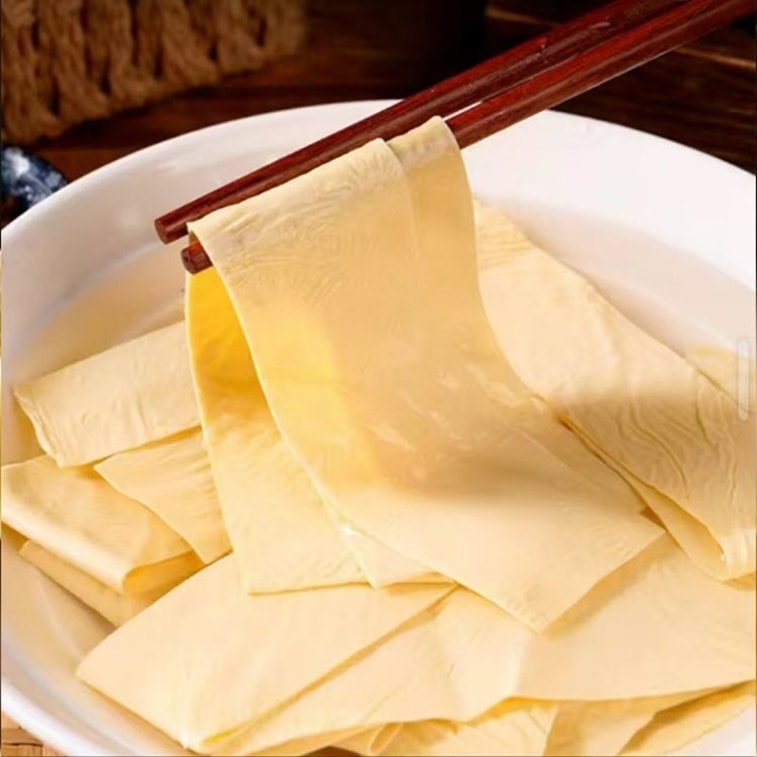 Tofu Skin, Dried Tofu Strips, 1 Bag 120g, Shiping Bean Products, Dried Goods, Hot Pot Ingredients, Bean Curd Skin, Dried Beancurd 4