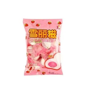 雪麗滋 雪麗糍棉花夾心草莓軟糖解饞追劇糖果小零食 60g*1包