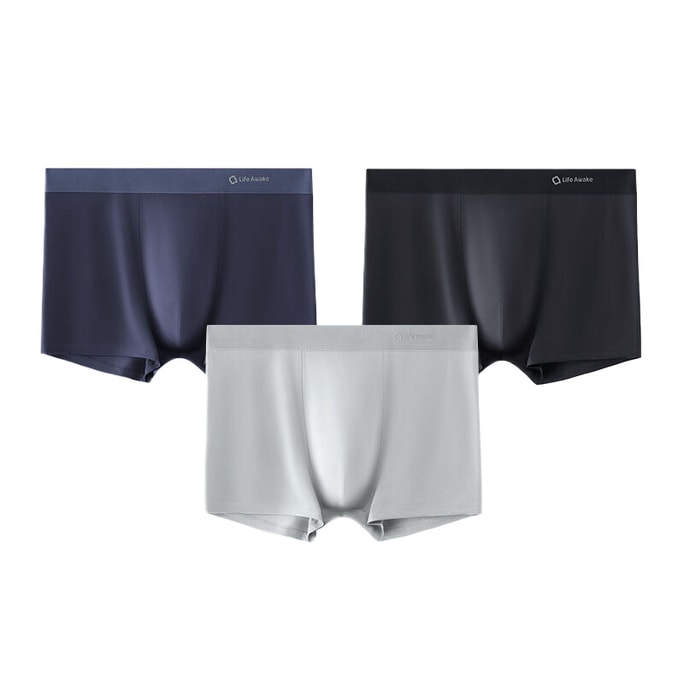 Male Underwear 3pcs 4XL Size for 85kg-95kg