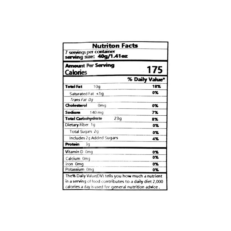 크런치 코코넛 맛 크루통 - 크리스피 스낵, 9.87oz 5