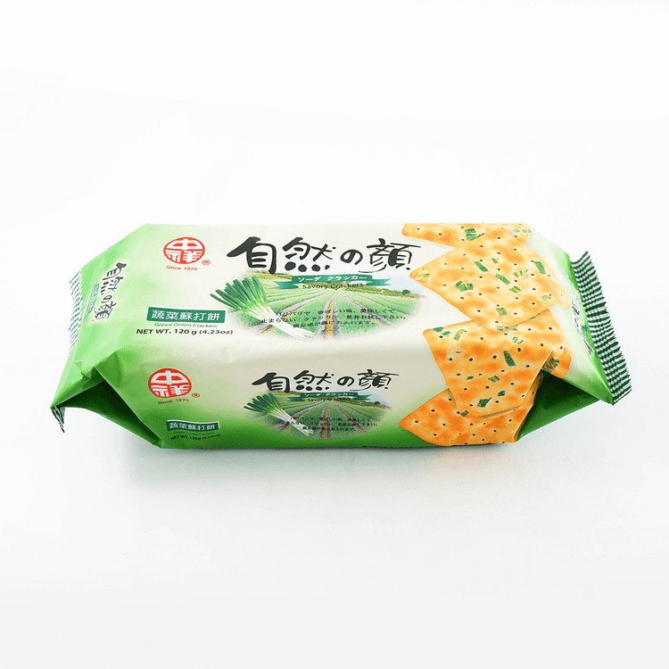 ZHONGXIANG Green Onion Soda Crackers, 4.23 oz - Yami.com
