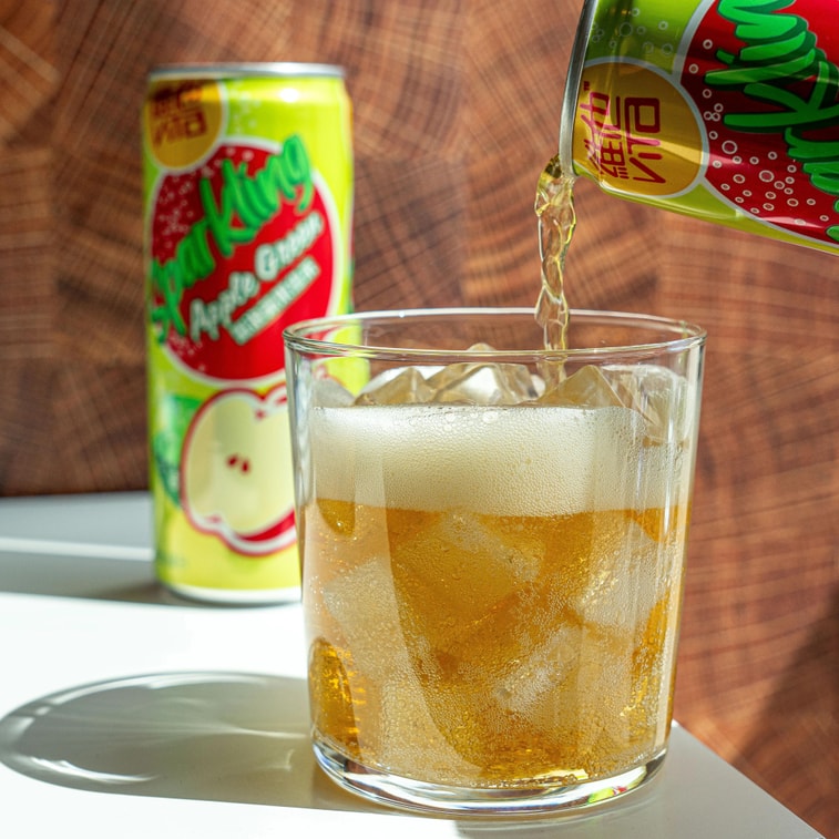 【新品上市】香港VITA維他 氣泡蘋果綠茶 310ml*6罐 3