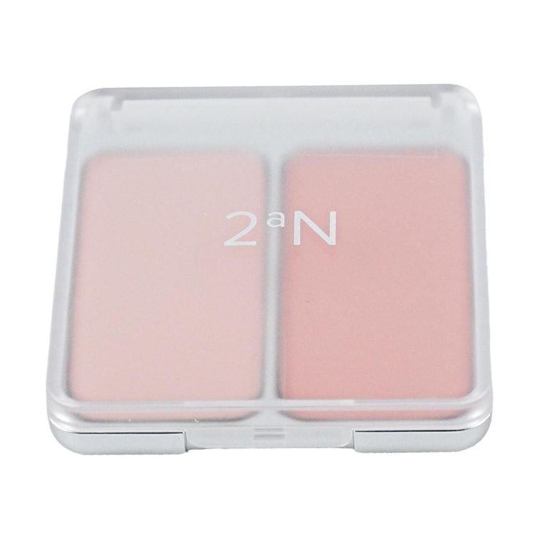 韩国2AN 双色腮红 膨胀显嫩不挑皮 女团感 浅牛奶粉 #2 Love Rosy 浅粉色+桃粉色 4.5g*2 【裴珠泫同款】 6