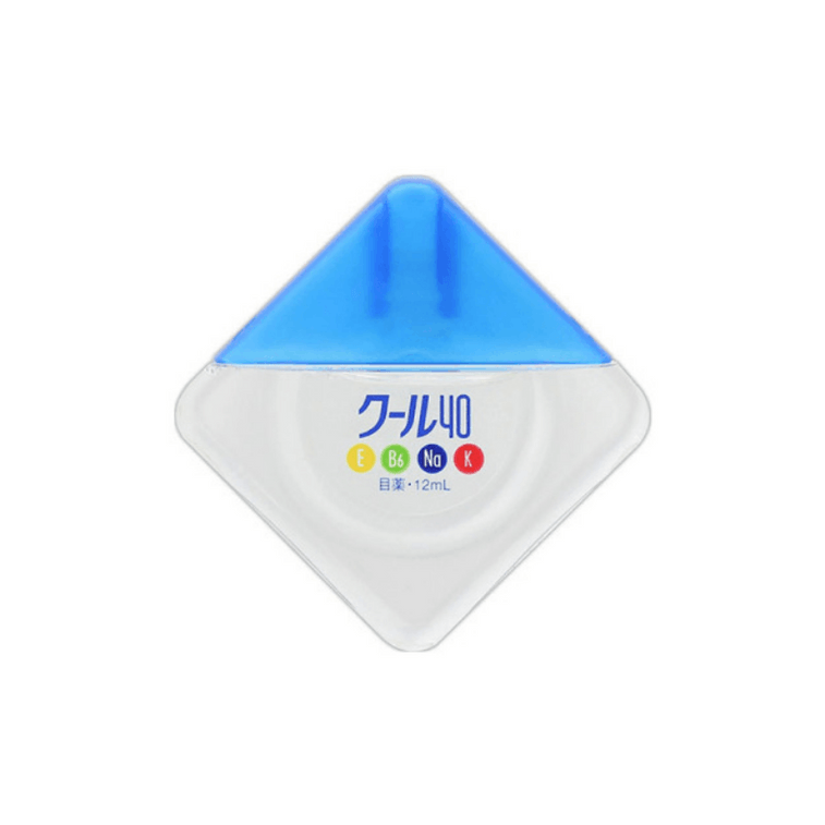 【赠品】【日本直邮】 日本 ROHTO乐敦 维生素和氨基酸营养眼药水 #蓝色 12ml 清凉度-5 3