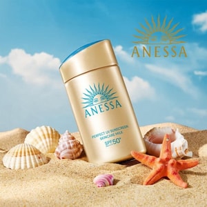 日本 SHISEIDO资生堂 安耐晒防晒霜 金瓶 SPF 50+ PA++++  60ml
