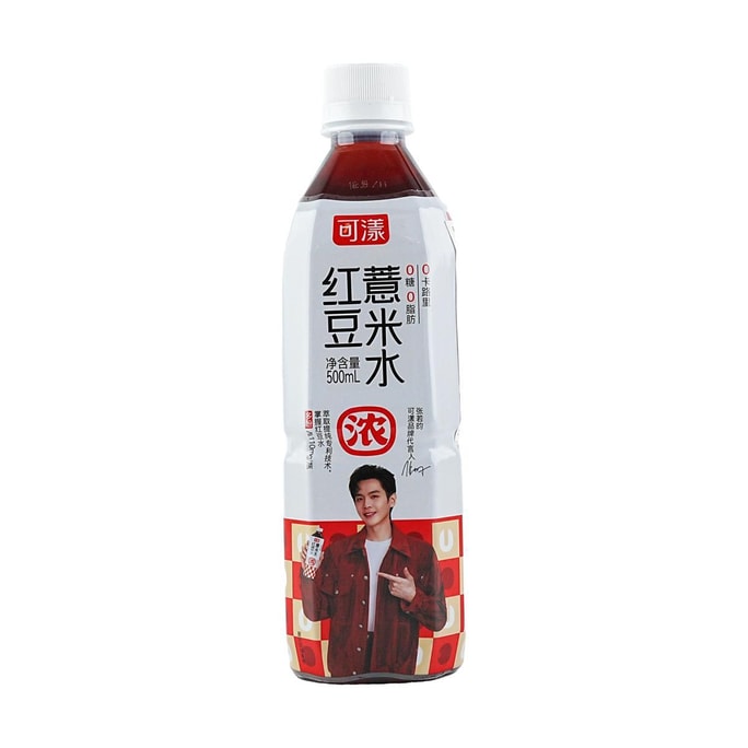 Zero Sugar Red Bean & Barley Drink - Unsweetened, 16.9fl oz