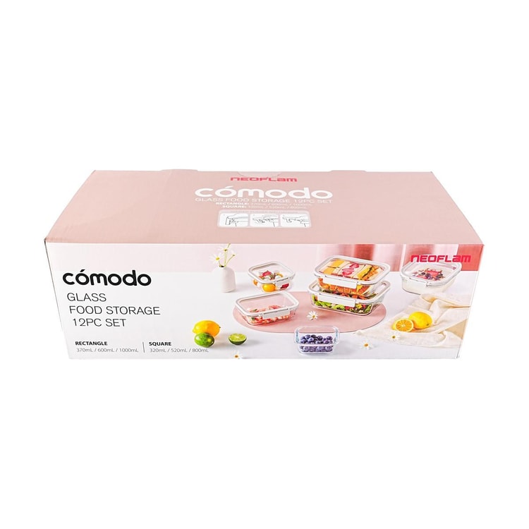 ネオフラム ネオフラム コモド ガラス容器 食品保存容器＆ランチ