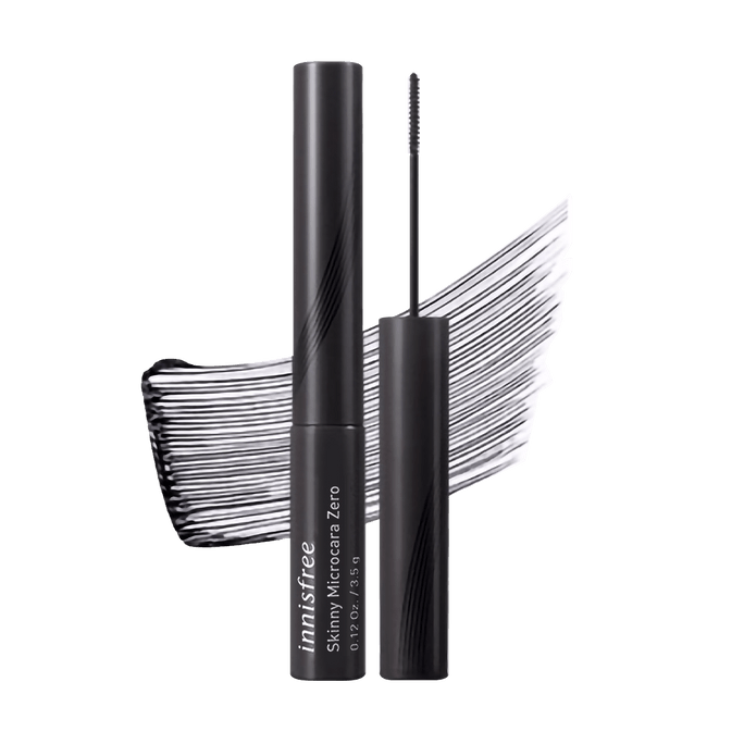 韩国INNISFREE悦诗风吟 ZERO纤巧精细防水睫毛膏 #黑色 3.5g