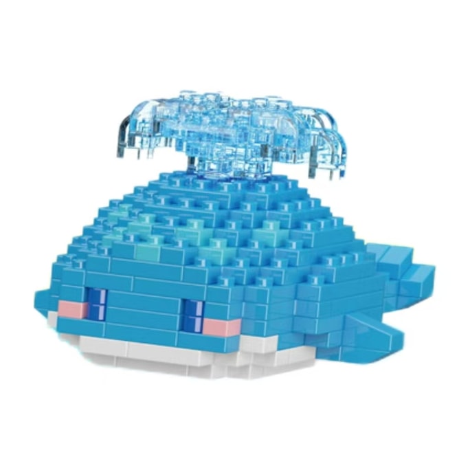 Ocean Series Mini Building Puzzle Assembly Compatible With LEGO Toy Display Microparticles - 1Blue Whale