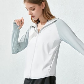 BENEUNDER蕉下 冰触系列蔚宇防晒服 蓝烟灰-160/84A(M)