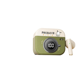 Co-branded Semi-In-Ear Sports Bluetooth Earphones, High Configuration, Pochacco, 1pc