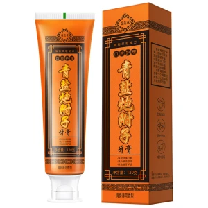 Green Salt-Processed Aconite Toothpaste—Recommended By Ni Haishu For Red Teeth, Gum Care, And Bad Breath Prevention—120g