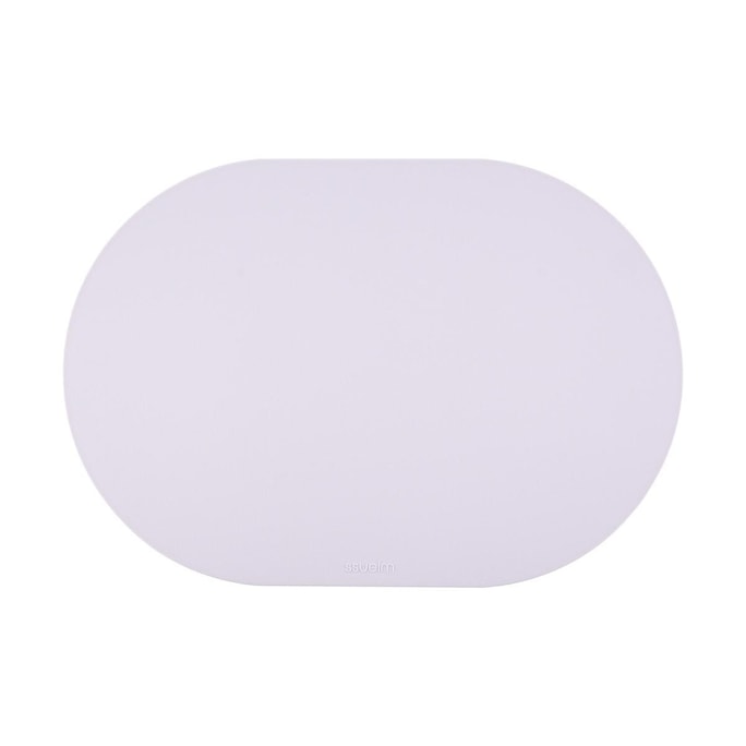 Silicon Table Mat Placemat Waterproof and Non Slip Light Purple