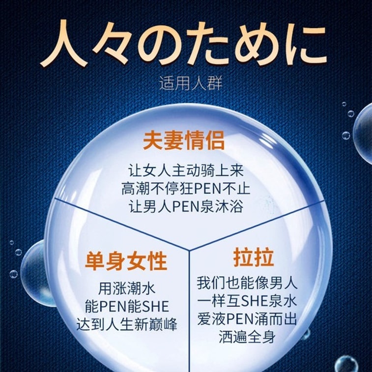 交悅 漲潮水 女性爽快液2粒裝夫妻房事性用品 一盒 加速快感 4
