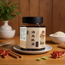 致山野 油鸡枞菌 瓶装 280g【下饭神器 太太太香了!!】【云南风味】