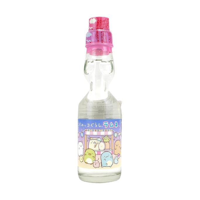 Ramune Carbonated Soft Drink, Sumikkogurashi Design, 6.76  fl oz【Japan Limited Edition】