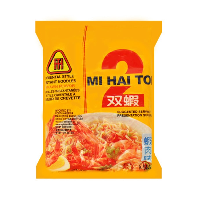 达辉 双虾方便面 虾肉味 85g