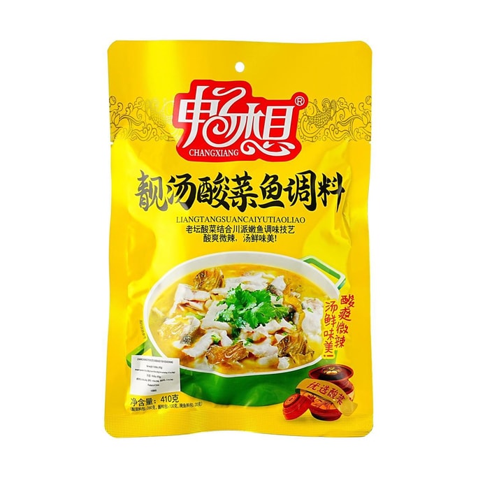 畅想 靓汤酸菜鱼调料 410g【四川风味】