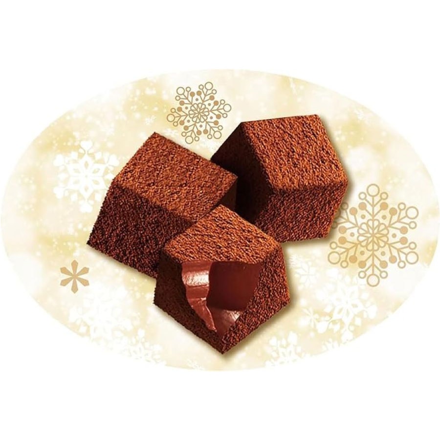 【日本直邮】 日本 MEIJI 明治 Meltykiss雪吻 冬季限定巧克力 牛奶巧克力味 52g