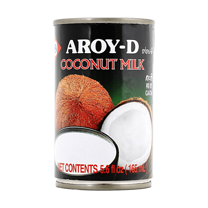 泰國AROY-D安來利 純天然椰奶 165ml【0蔗糖】【西米露甜點DIY泰式料理用椰汁椰漿】