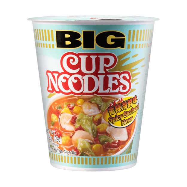 Big Cup Noodles Spicy Seafood Flavor 99g