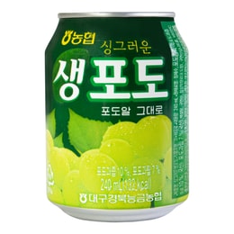 韩国NONGHYUP 葡萄果肉果汁 240ml