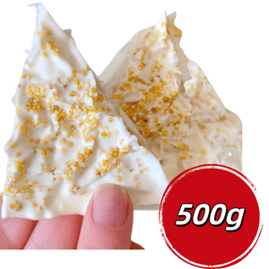 千百味 直邮 内蒙古三角千层奶皮子奶盖炒米奶酪水果粒夹心奶制品 炒米味  500*1袋