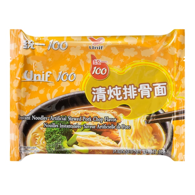 商品详情 - 台湾统一 清炖排骨面 105g - image  0