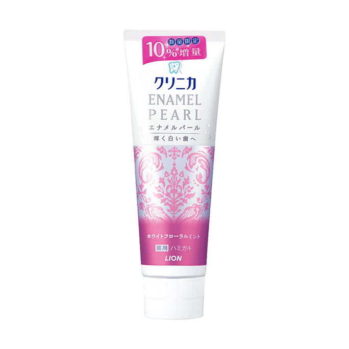 Enamel Pearl White Floral Mint Toothpaste 143g