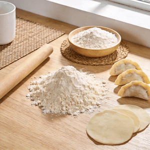 双枪 榉木擀面杖 家用饺子皮擀面烘焙工具 28cm长