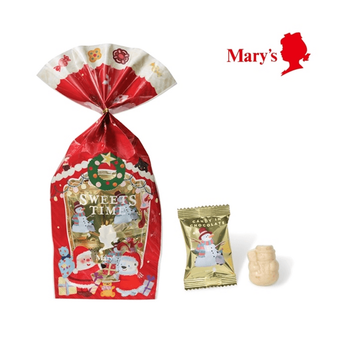  2025 Christmas Limited Edition Strawberry Cake Flavored Popping Candy Chocolate (6 pieces)