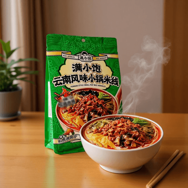 满小饱 云南风味小锅米线 正宗米粉速食 287.4g 【酸辣有料】【重磅新品】【亚米独家】