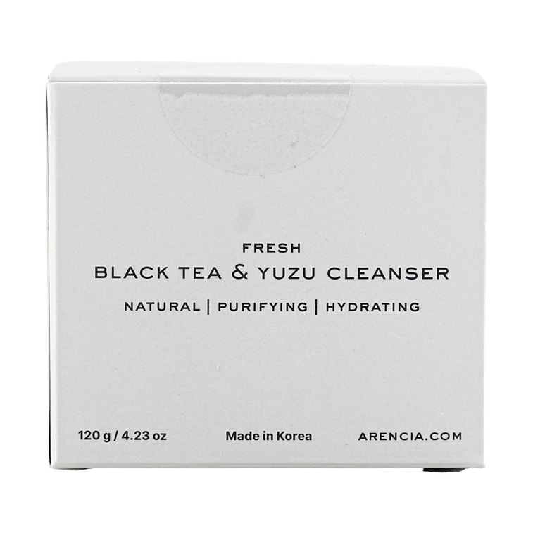 韩国ARENCIA江南皮肤科 黑色清新红茶柚子年糕洁面膏 植物萃取清洁净痘清爽磨砂洗面奶 120g 深层去老废角质 改善粗糙暗沉 抗氧化温和 全肤质&油性肌【OY推荐】 8
