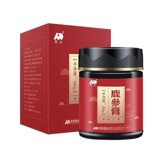 Deer ginseng paste 300g/bottle Genuine ginseng deer blood sika deer paste female qi and blood deficiency nourishing